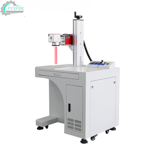 Metal Plastic Compact Fiber CO2 UV Mopa Laser Engraving Machine