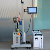 CNC Flying Fiber CO2 UV Laser Carving Marking Engraver for Production Line
