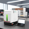 20W 30W Enclosed CNC Fiber Laser Marking Machine | For Metal & Plastic | Auto-Focus Vertical Design